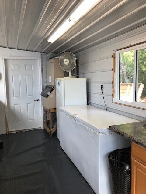 Inside View Of Fish House